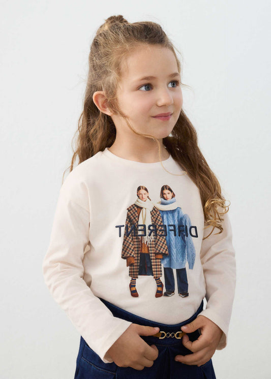 Langarmshirt für Mädchen