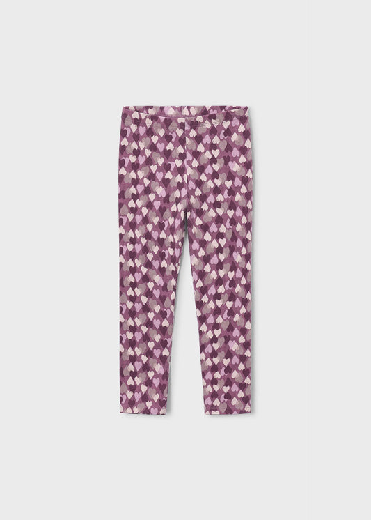 Leggings mit Mädchen-Print