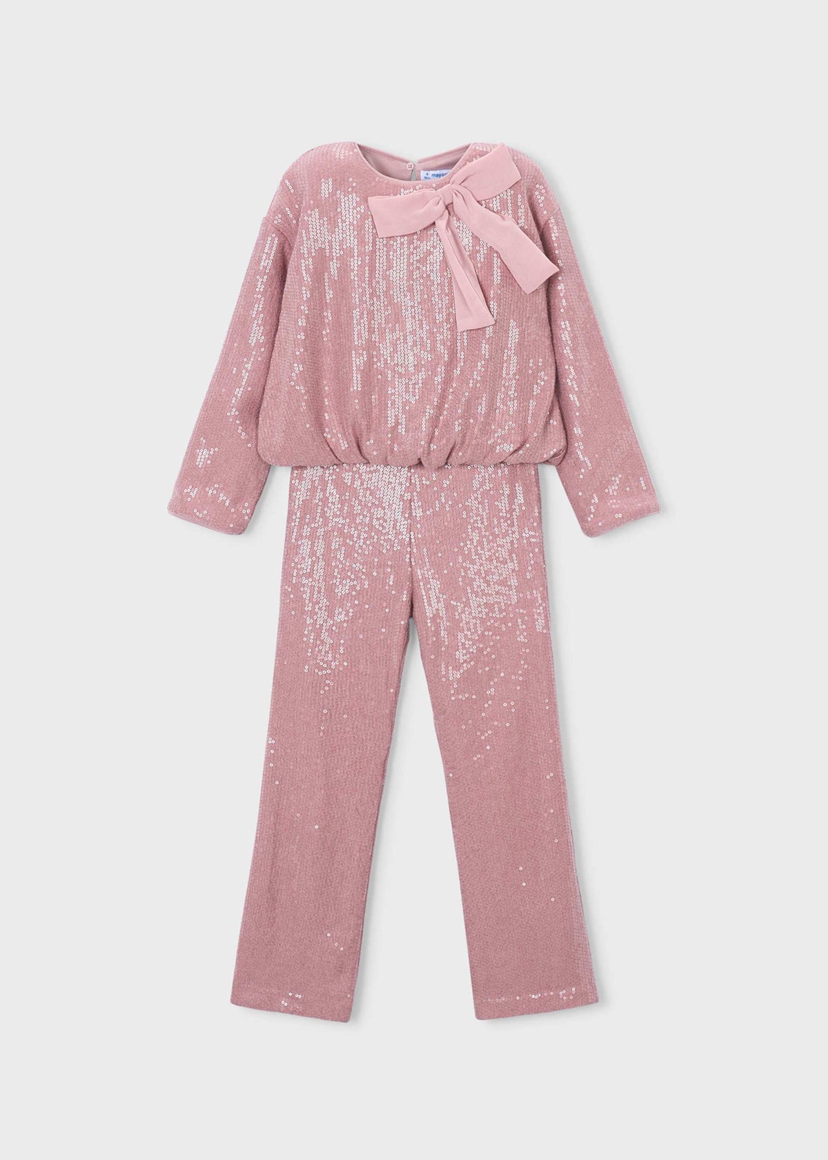 Mädchen-Set aus Paillettenhose und Bluse
