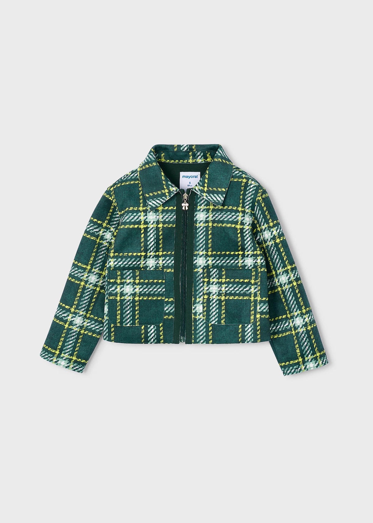 Girl suede effect jacket