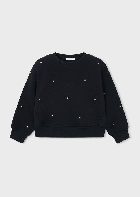 Applikations-Sweatshirt für Mädchen