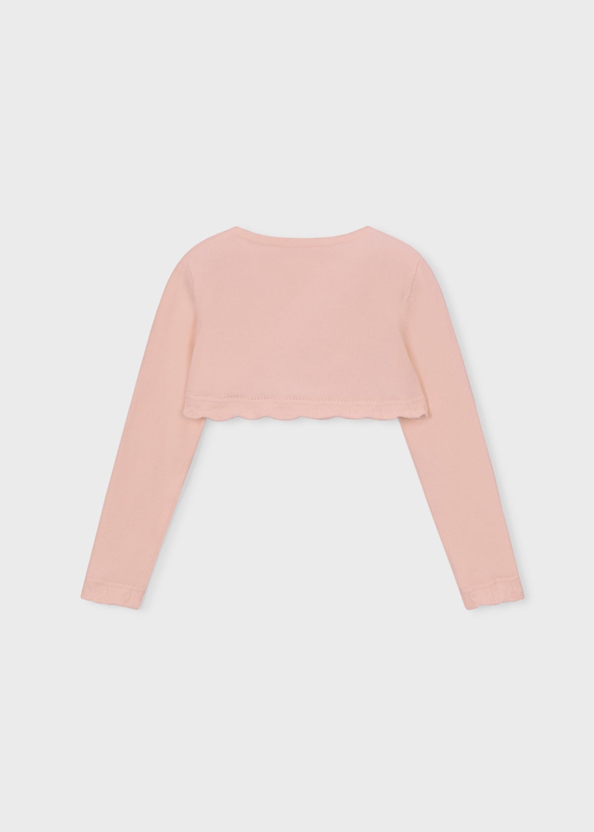 Girls basic bolero knitted cardigan
