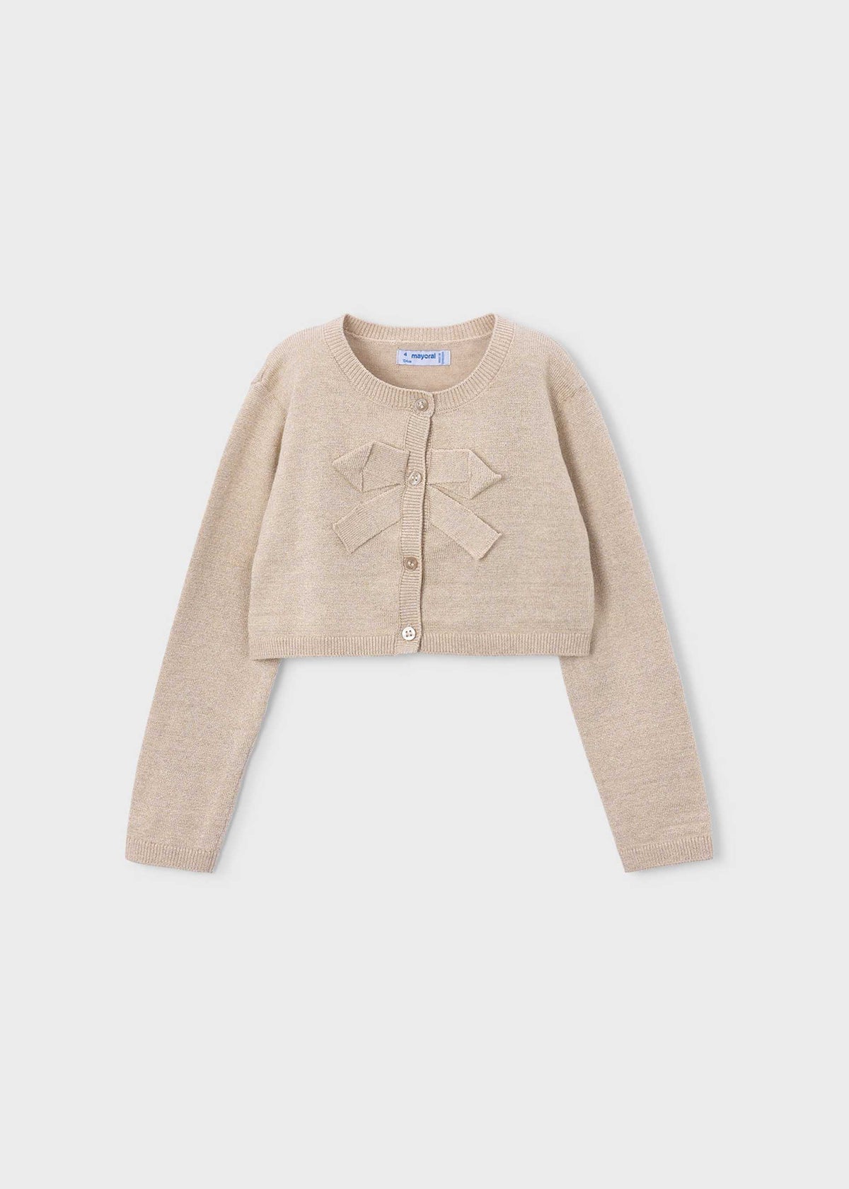 Strickjacke für Mädchen, Basic