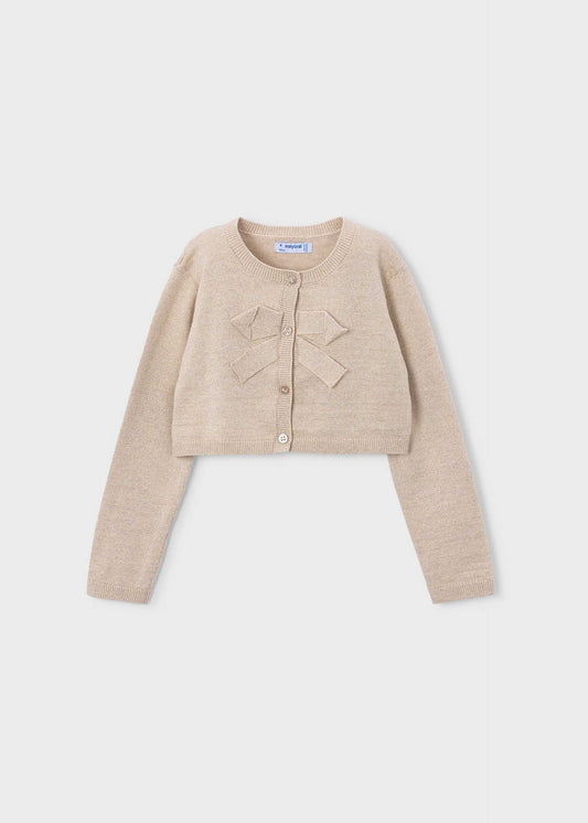 Strickjacke für Mädchen, Basic
