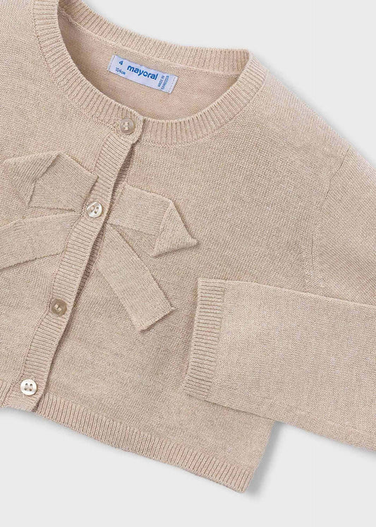 Strickjacke für Mädchen, Basic