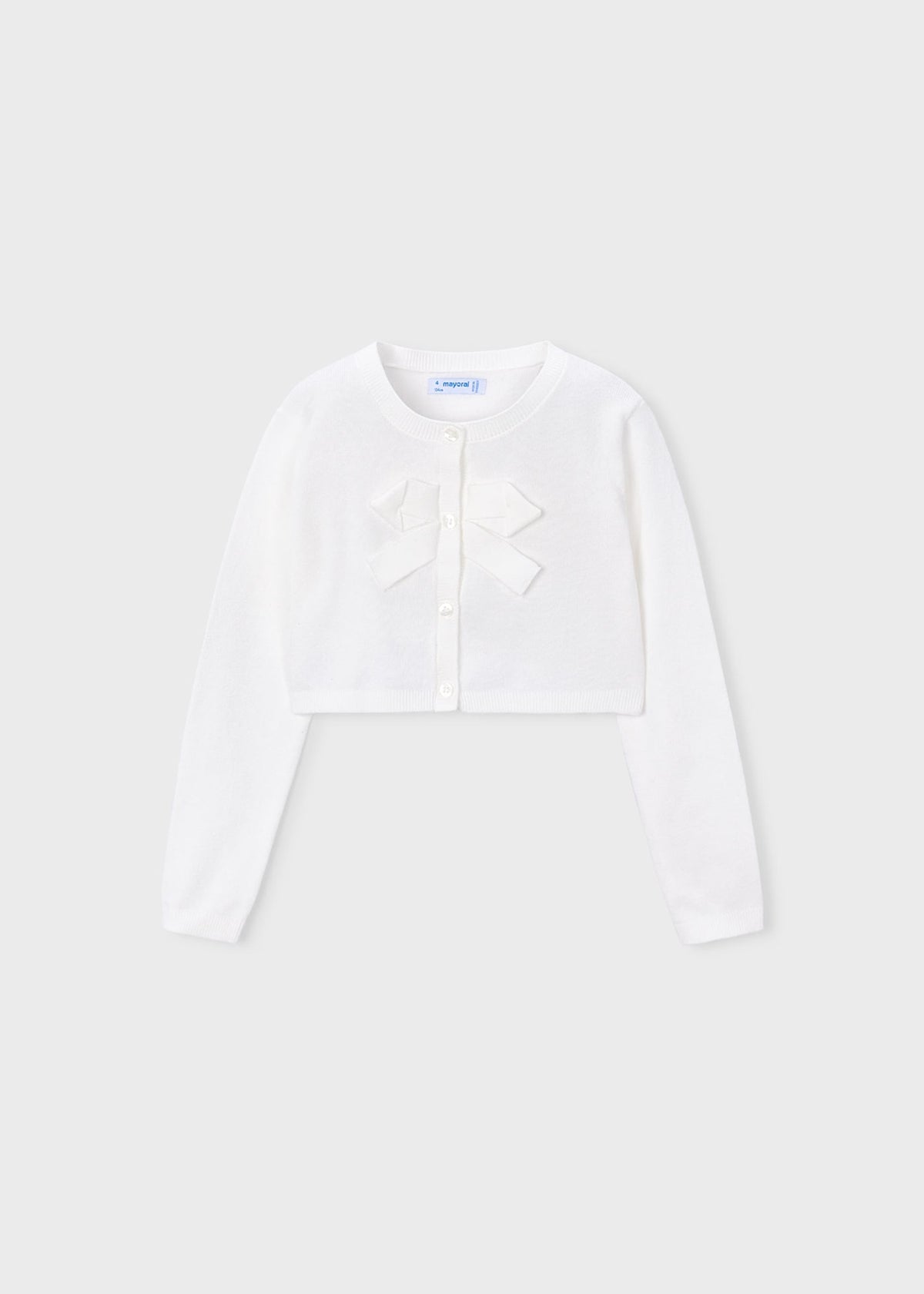 Girls basic knitted cardigan