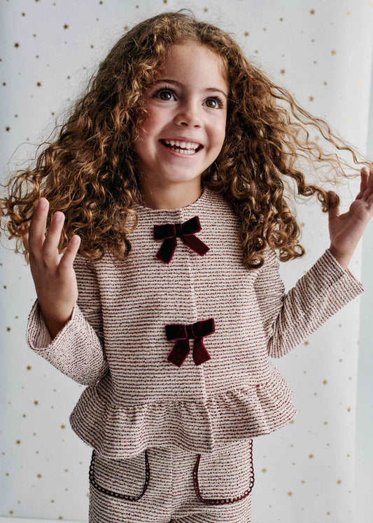 Girl's bow jacket