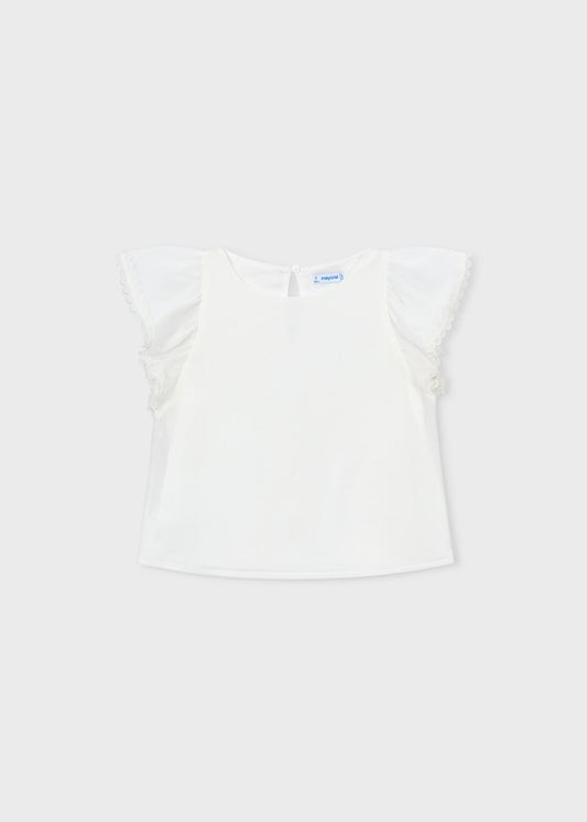 Chiffonbluse für Mädchen
