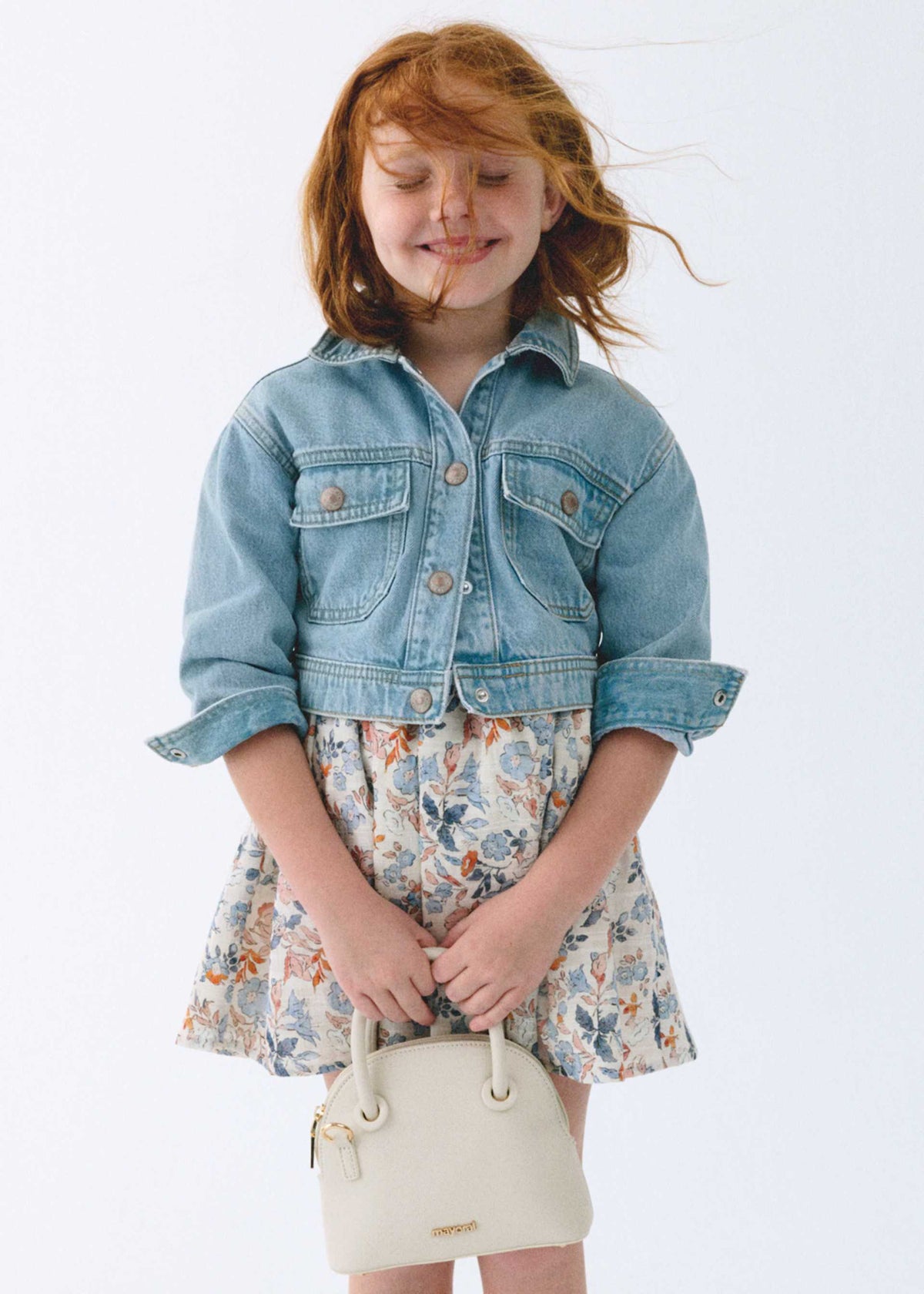 Girls' denim jacket