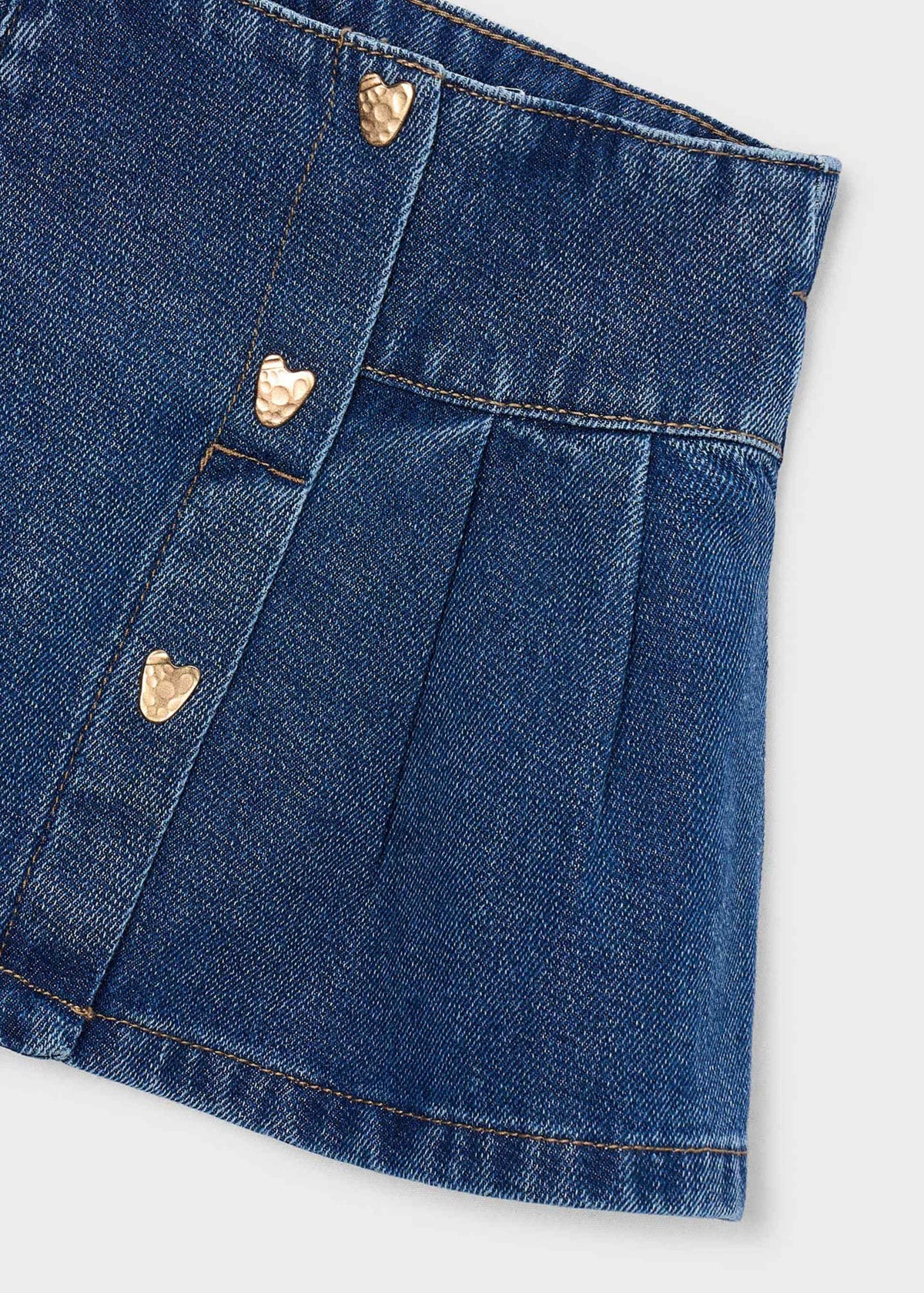 Girls' denim skirt