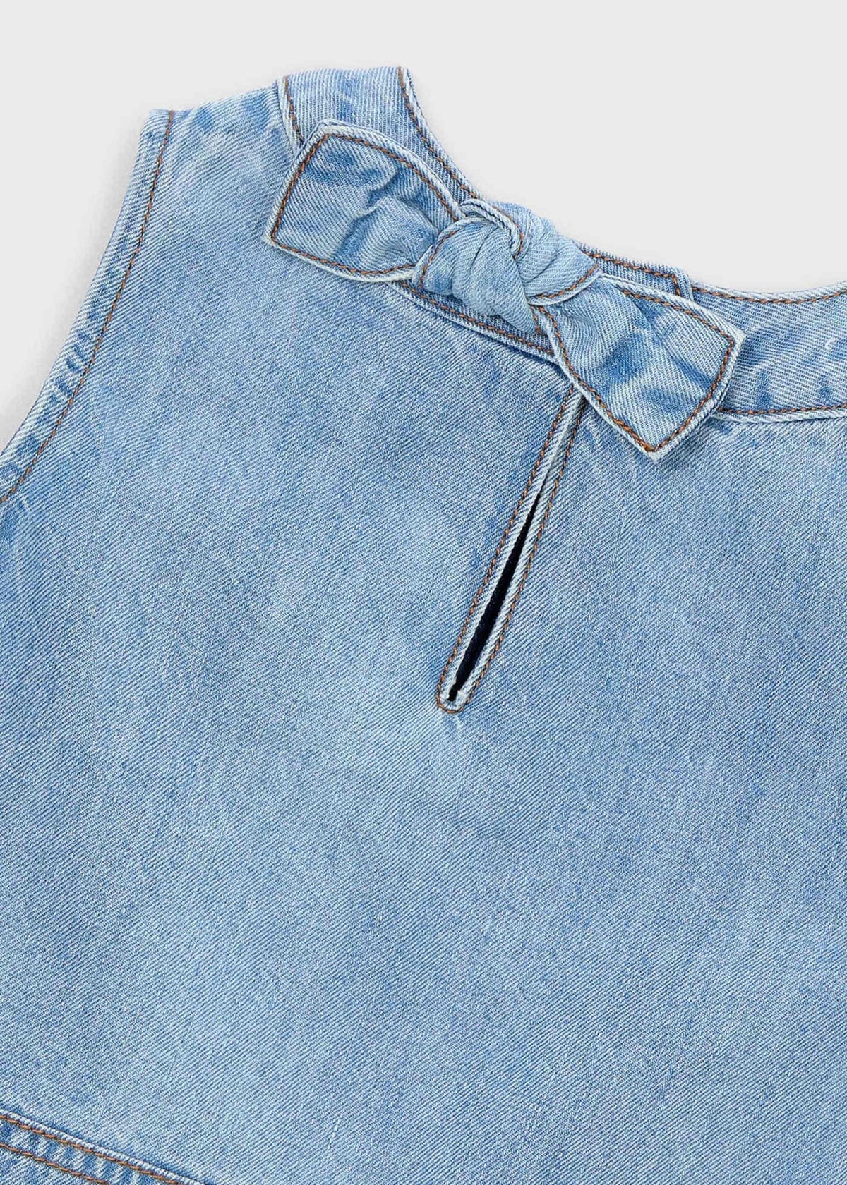 Girls' denim top