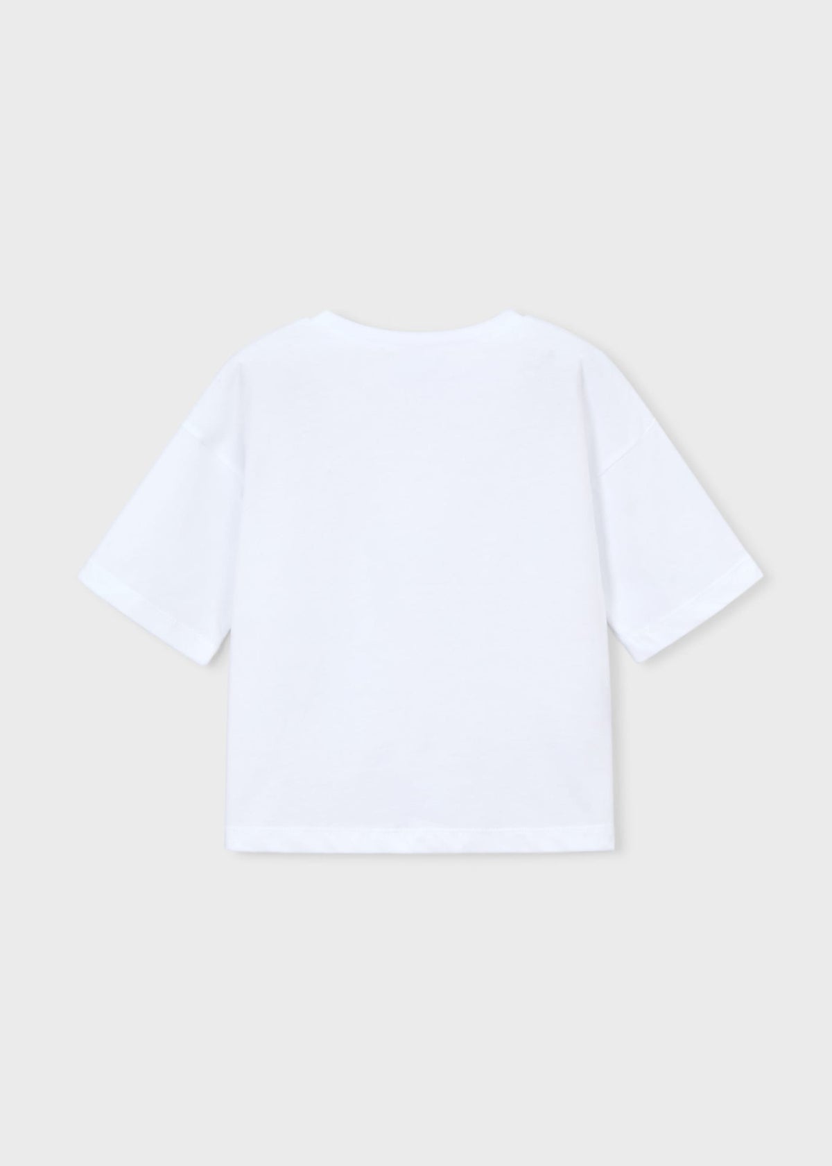 Girl's drop shoulder T-shirt