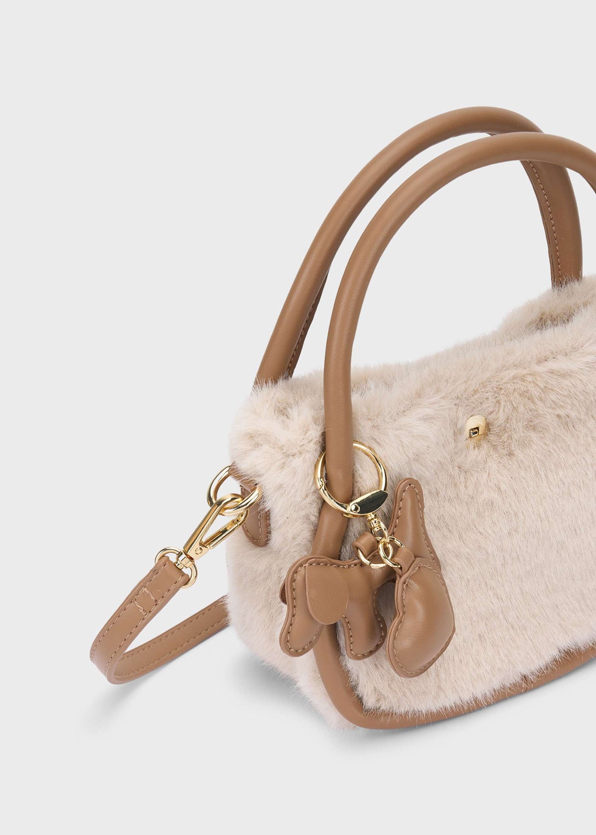Girls' fur bag