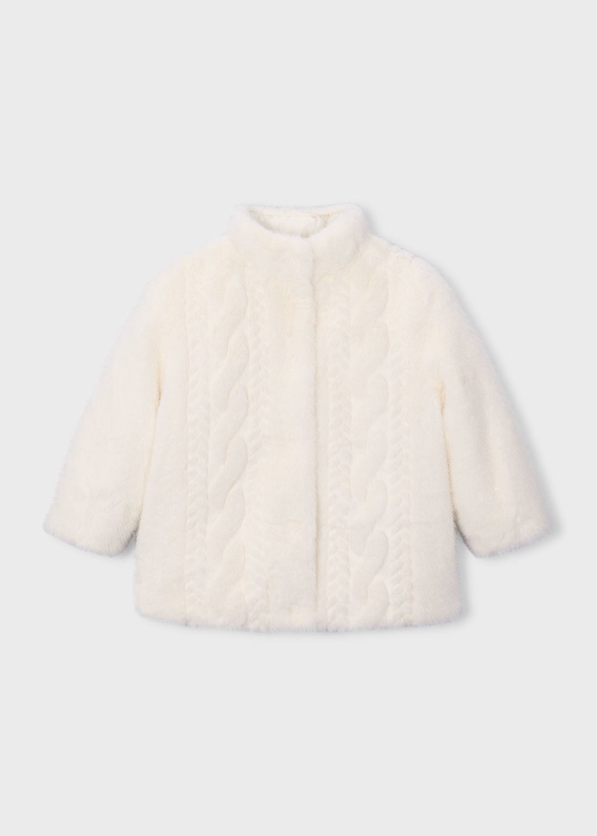 Girls' fur coat