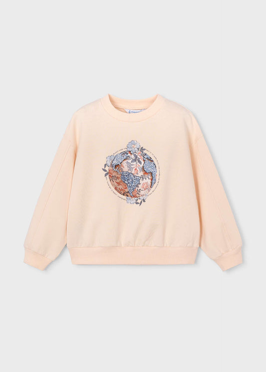 Grafik-Sweatshirt für Mädchen