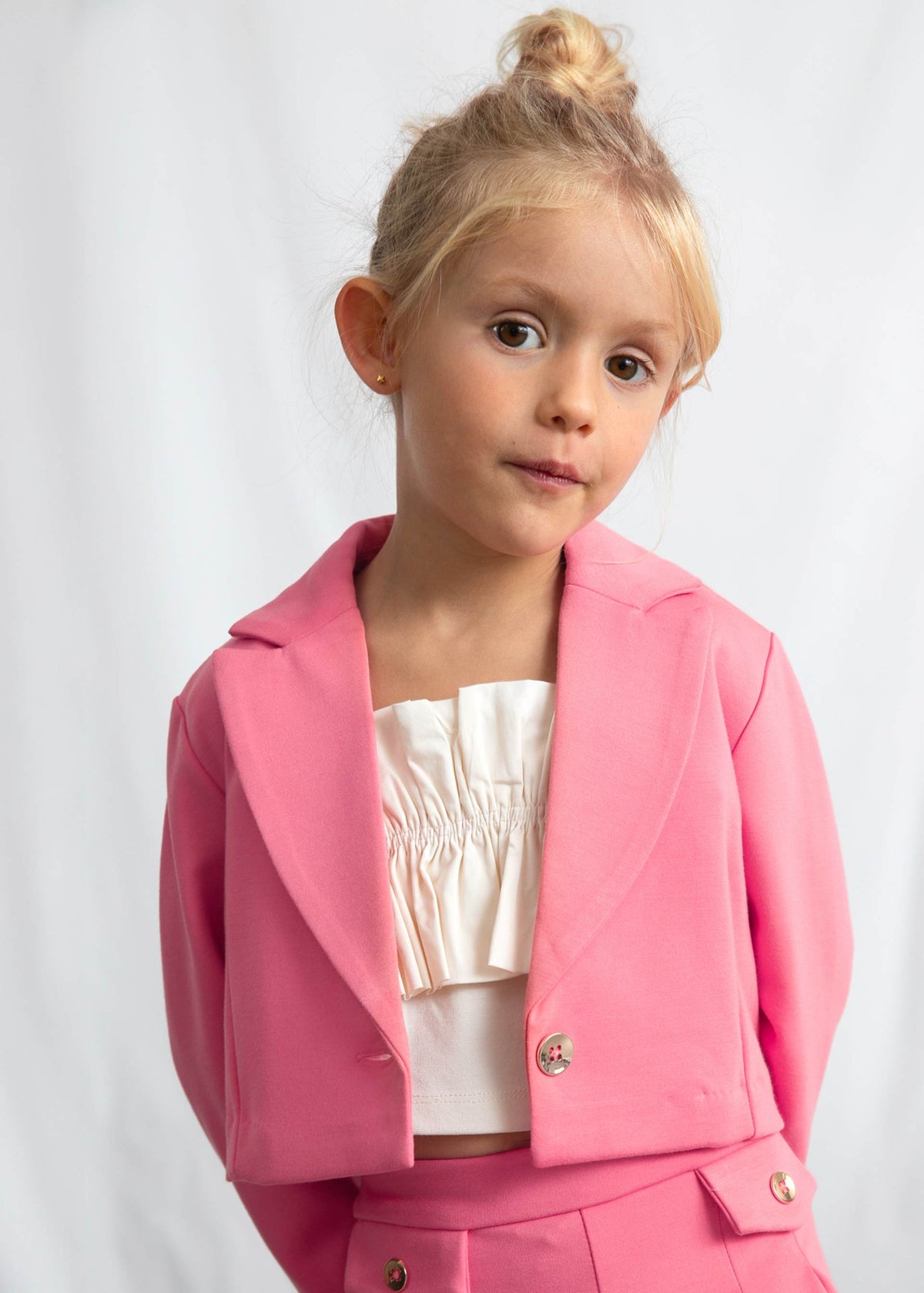 Mädchen-Strickjacke