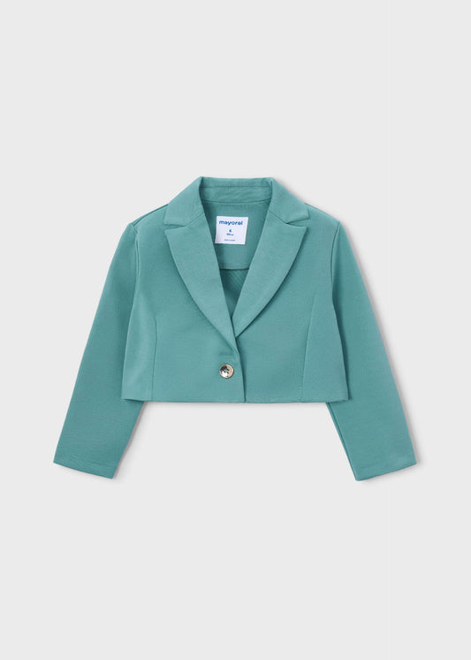 Girl's knit jacket
