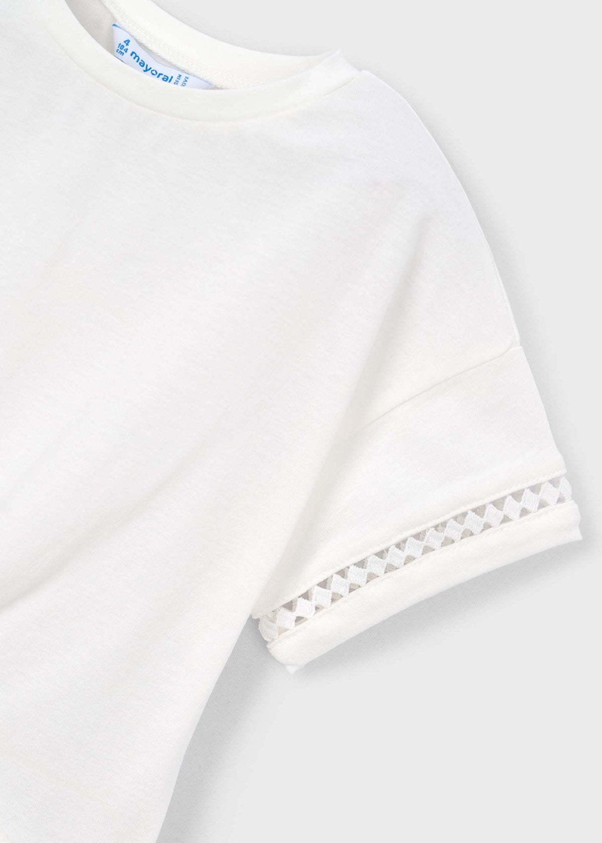 Geknotetes T-Shirt für Mädchen