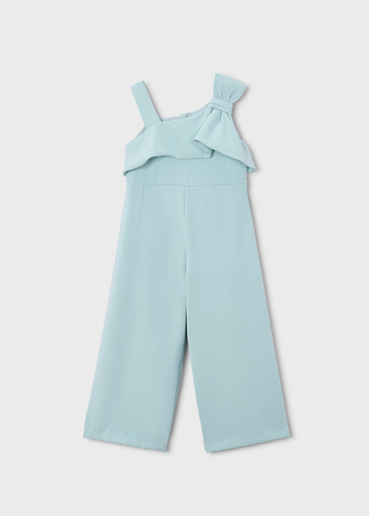 Mädchen-Jumpsuit mit Schnürung