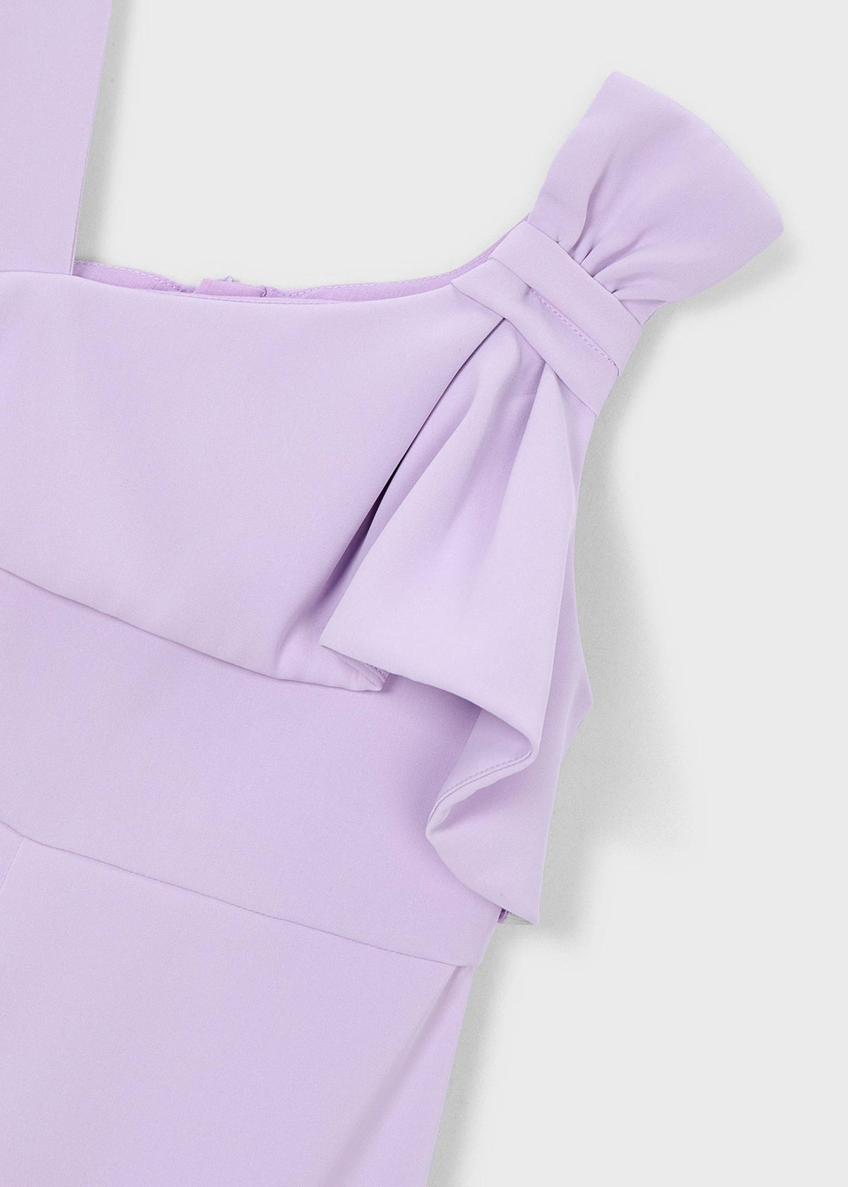 Girl's lace-up jumpsuit