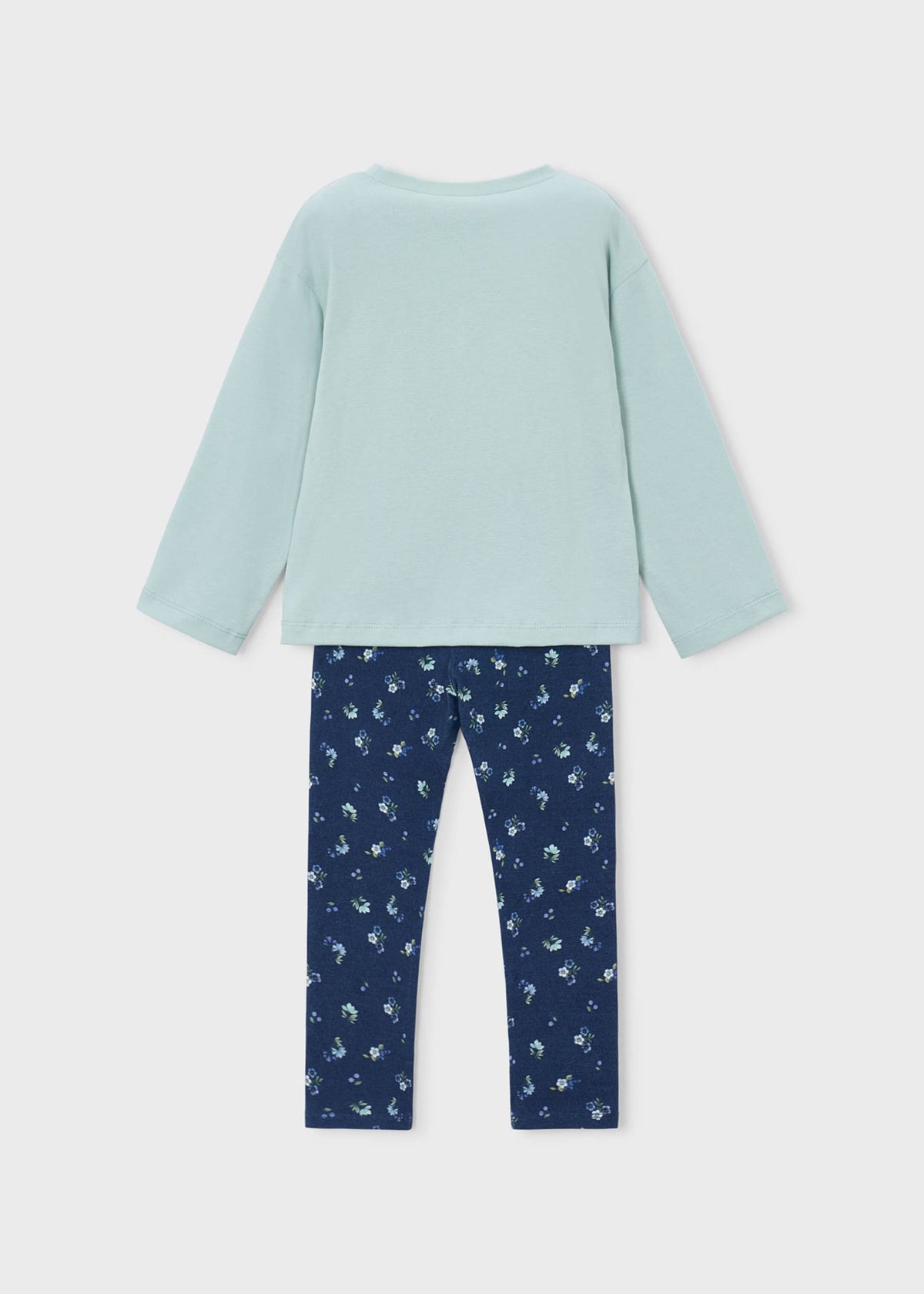 Girls' leggings and T-shirt set