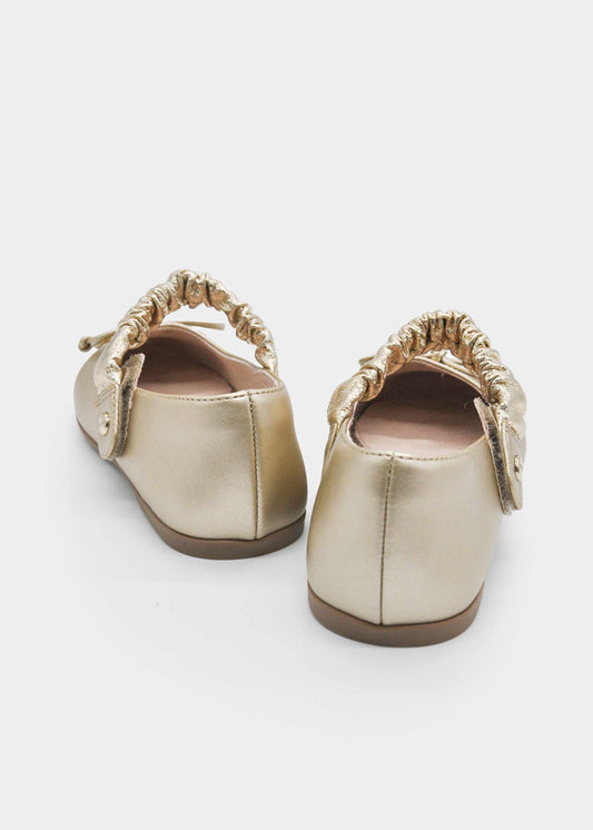 Girls' Mary Janes with a bow