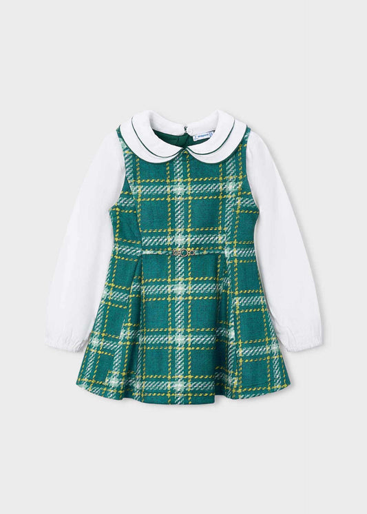 Girls' pinafore dress