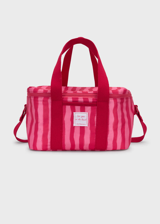 Girl's printed cooler bag