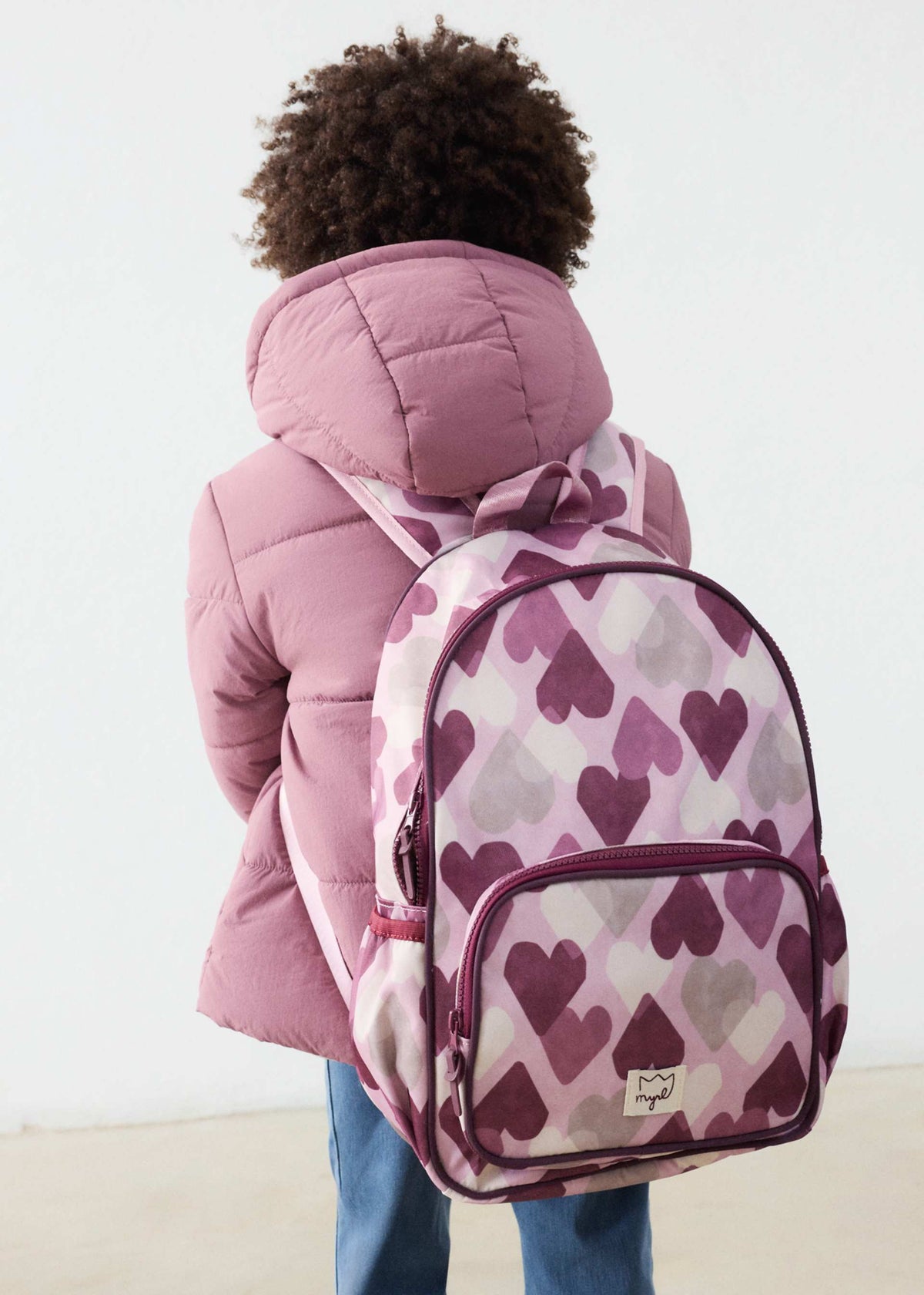 Mädchenrucksack mit Federmäppchen