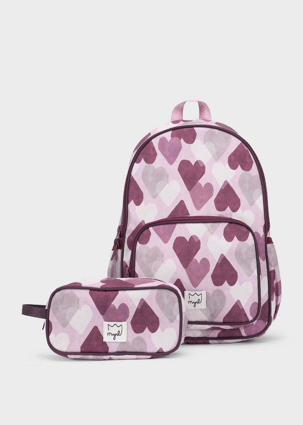 Mädchenrucksack mit Federmäppchen