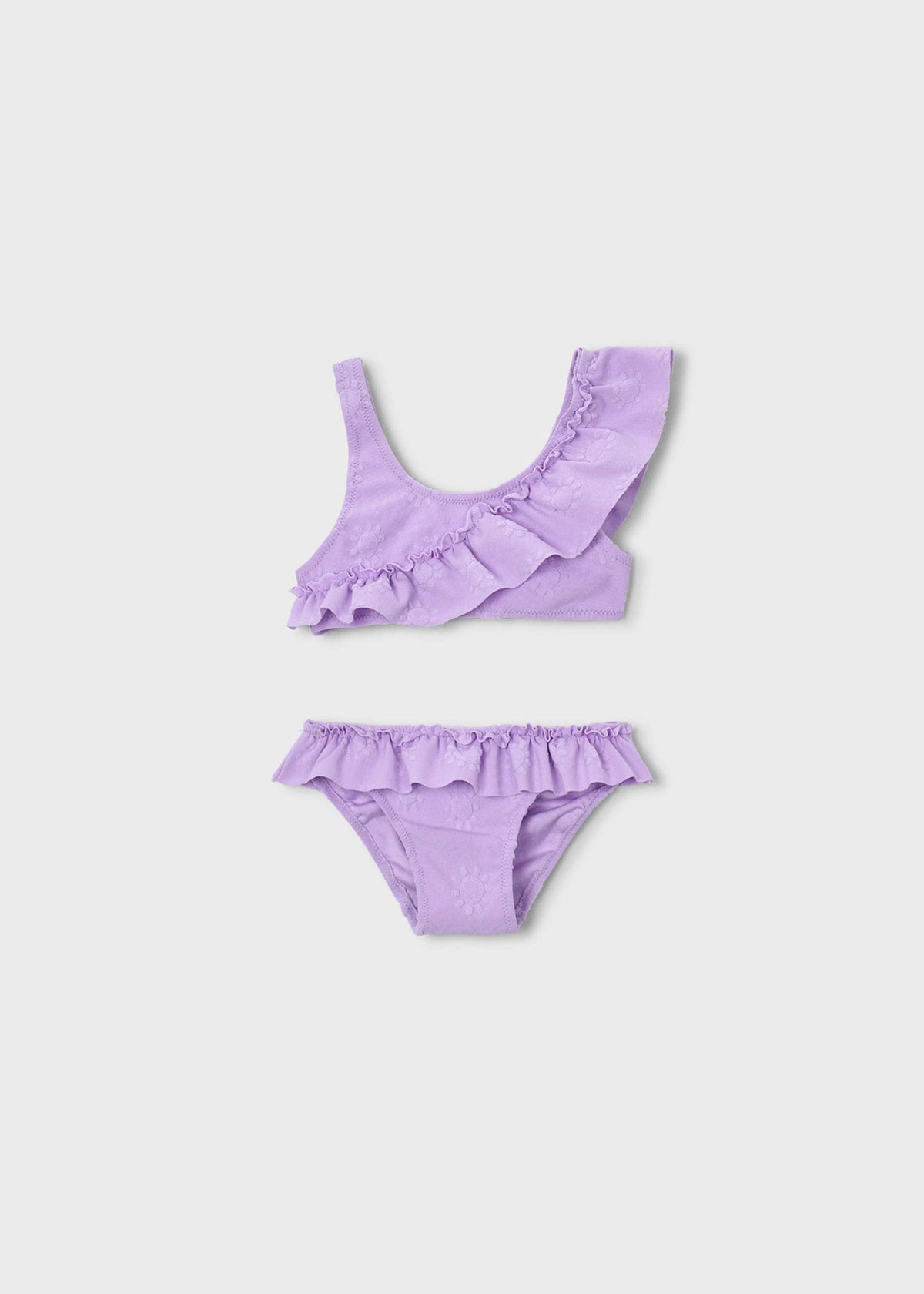 Gerüschter Bikini für Mädchen