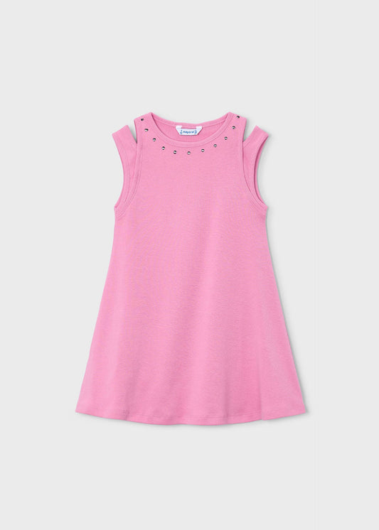 Mädchenkleid mit Schlitz
