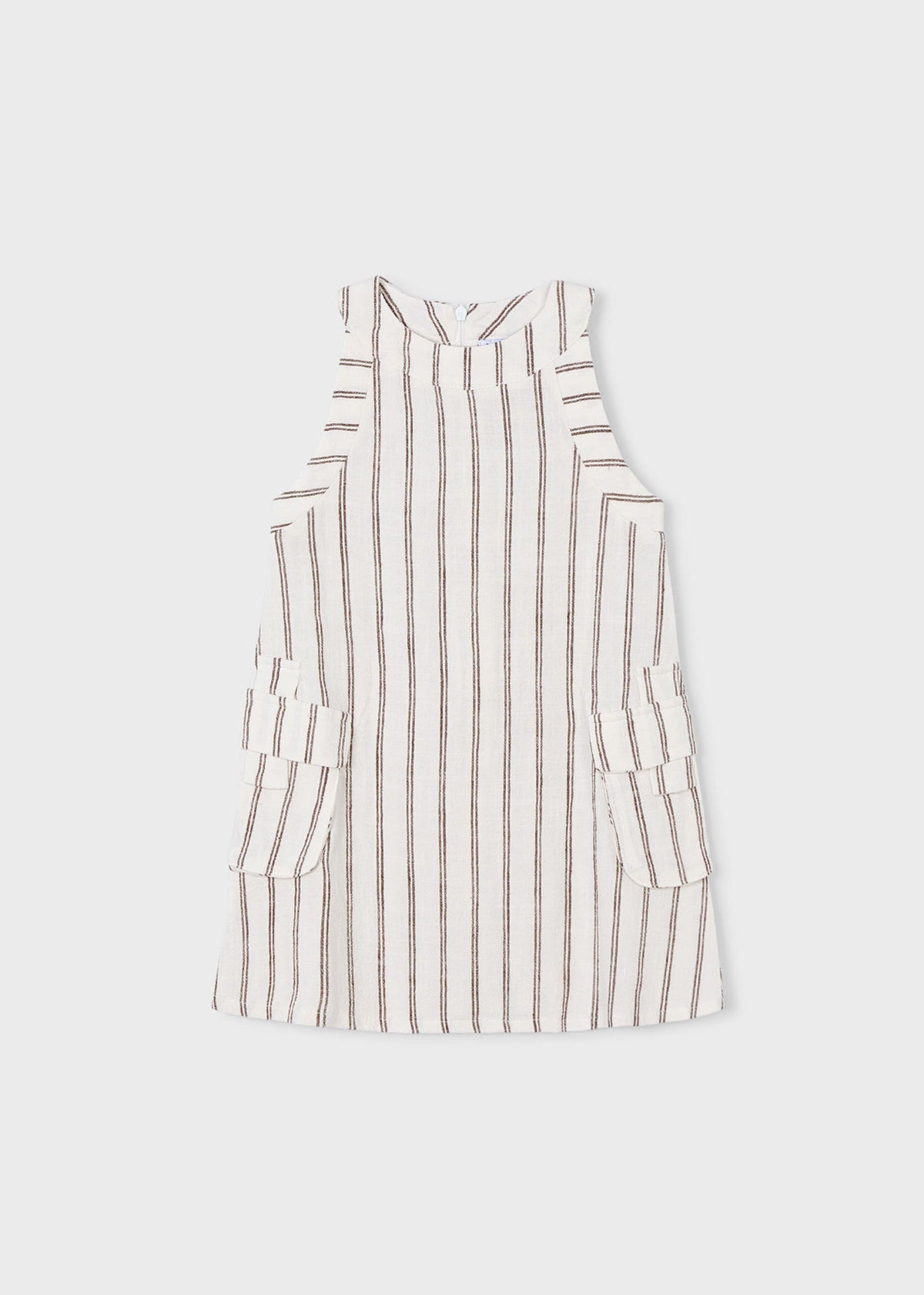 Gestreiftes Mädchenkleid