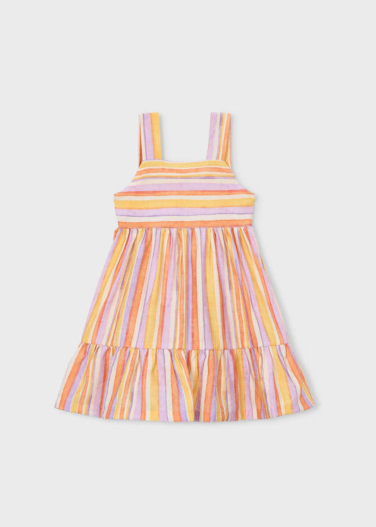Gestreiftes Mädchenkleid