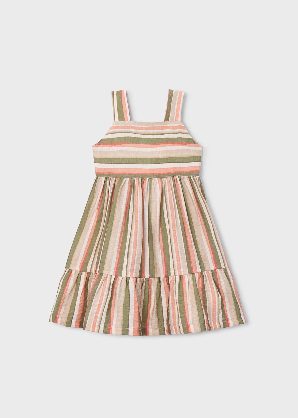 Gestreiftes Mädchenkleid