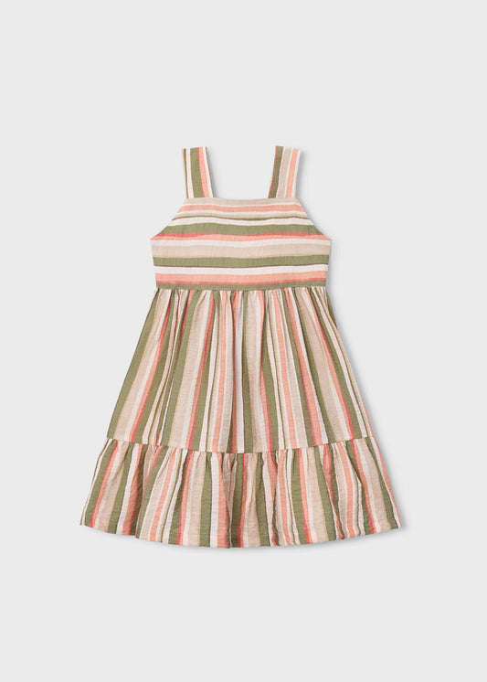 Gestreiftes Mädchenkleid