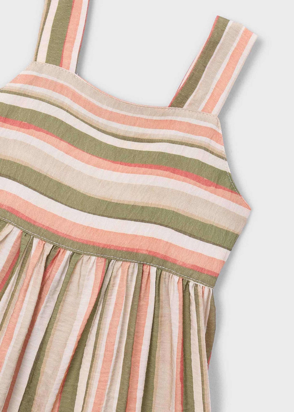 Gestreiftes Mädchenkleid
