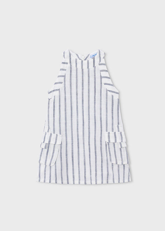 Girl's striped dress