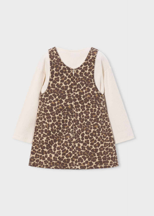 Girls' T-shirt with bib
