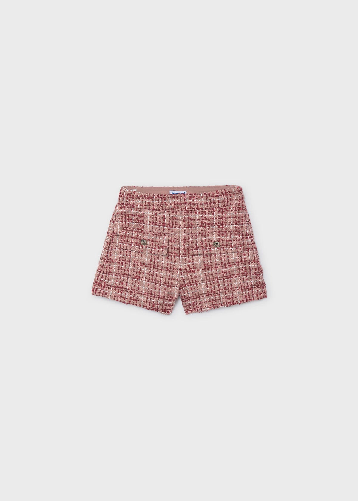 Tweed-Bermudashorts für Mädchen