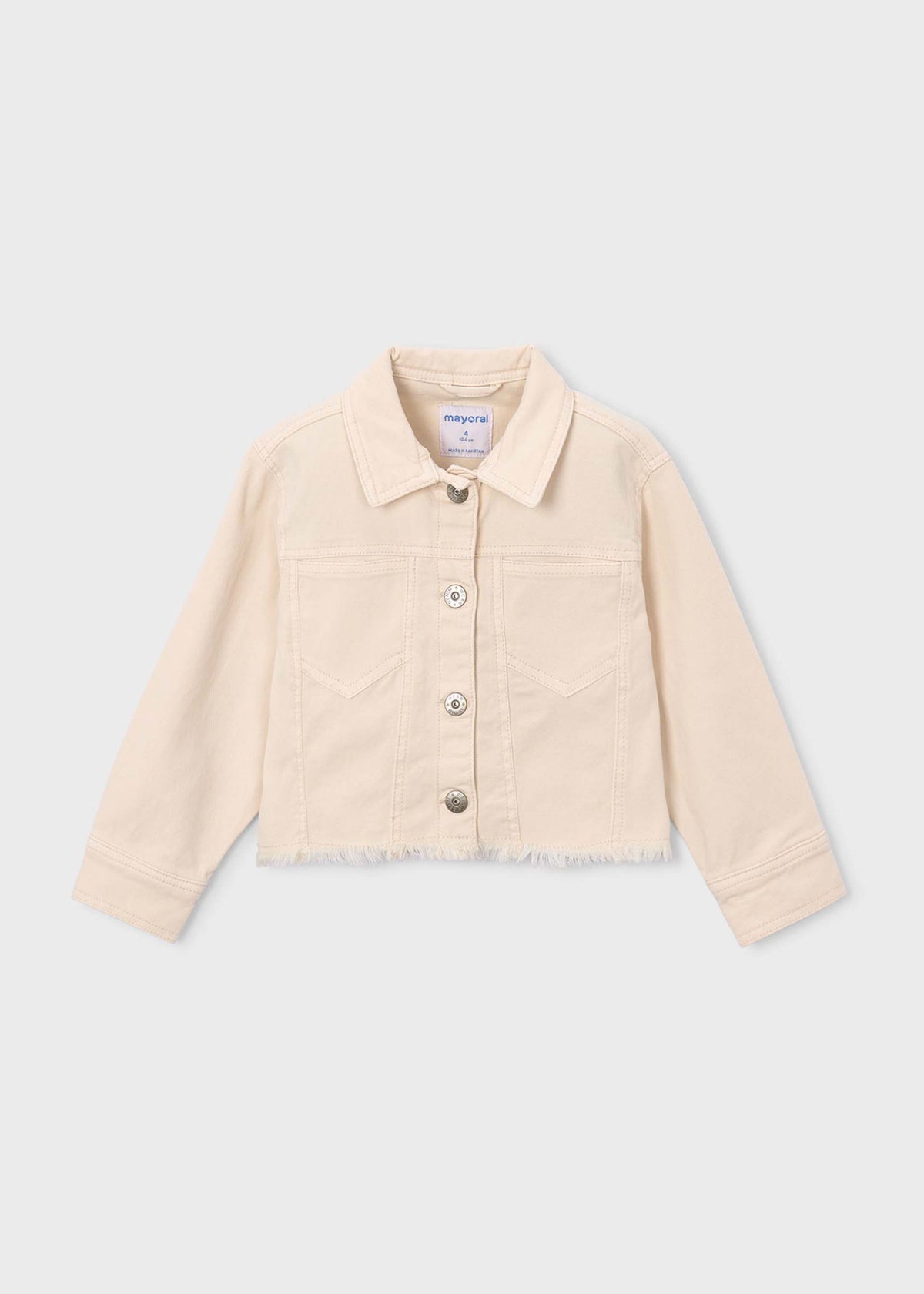 Girls' twill jacket