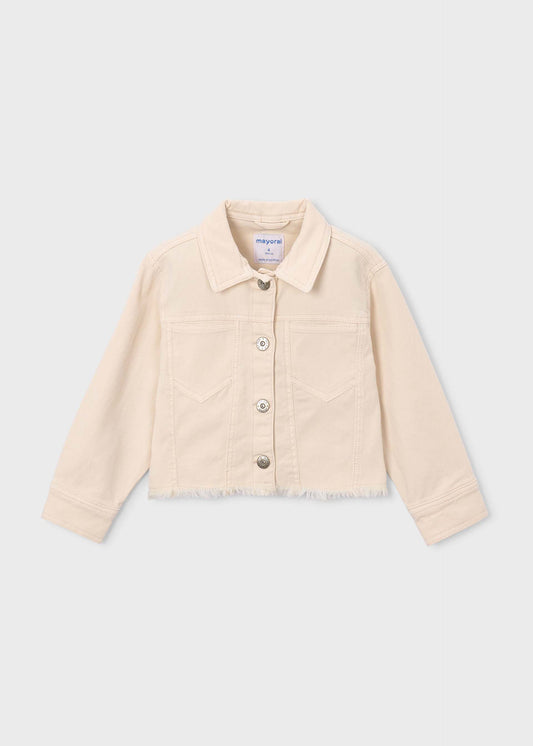 Girls' twill jacket