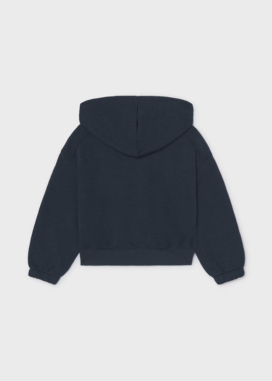 Girls' zip-up hoodie