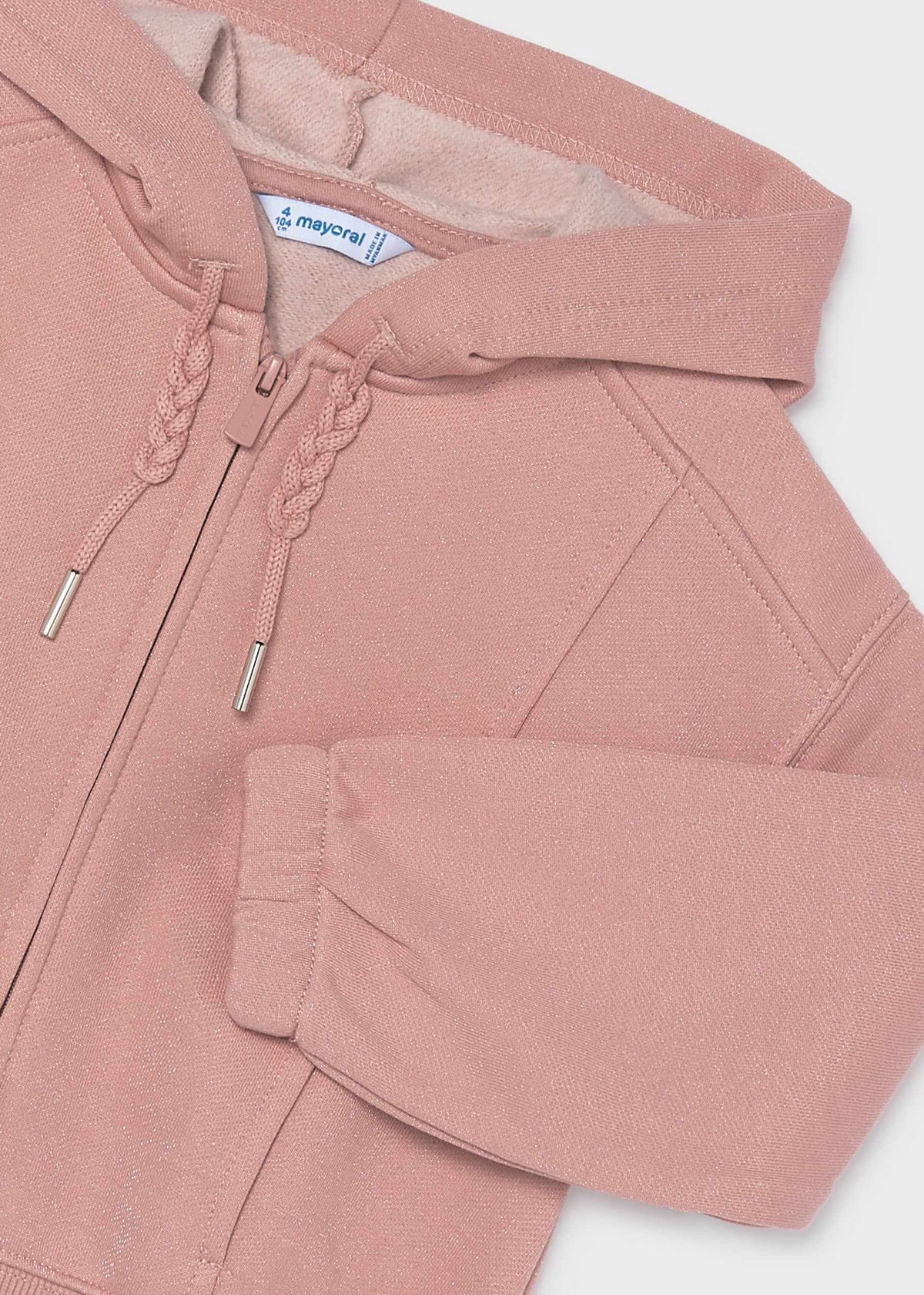 Kapuzenpullover mit Reißverschluss für Mädchen