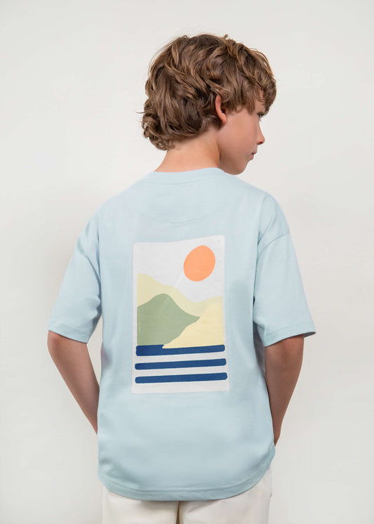 Landscape T-shirt boy Boston Kids