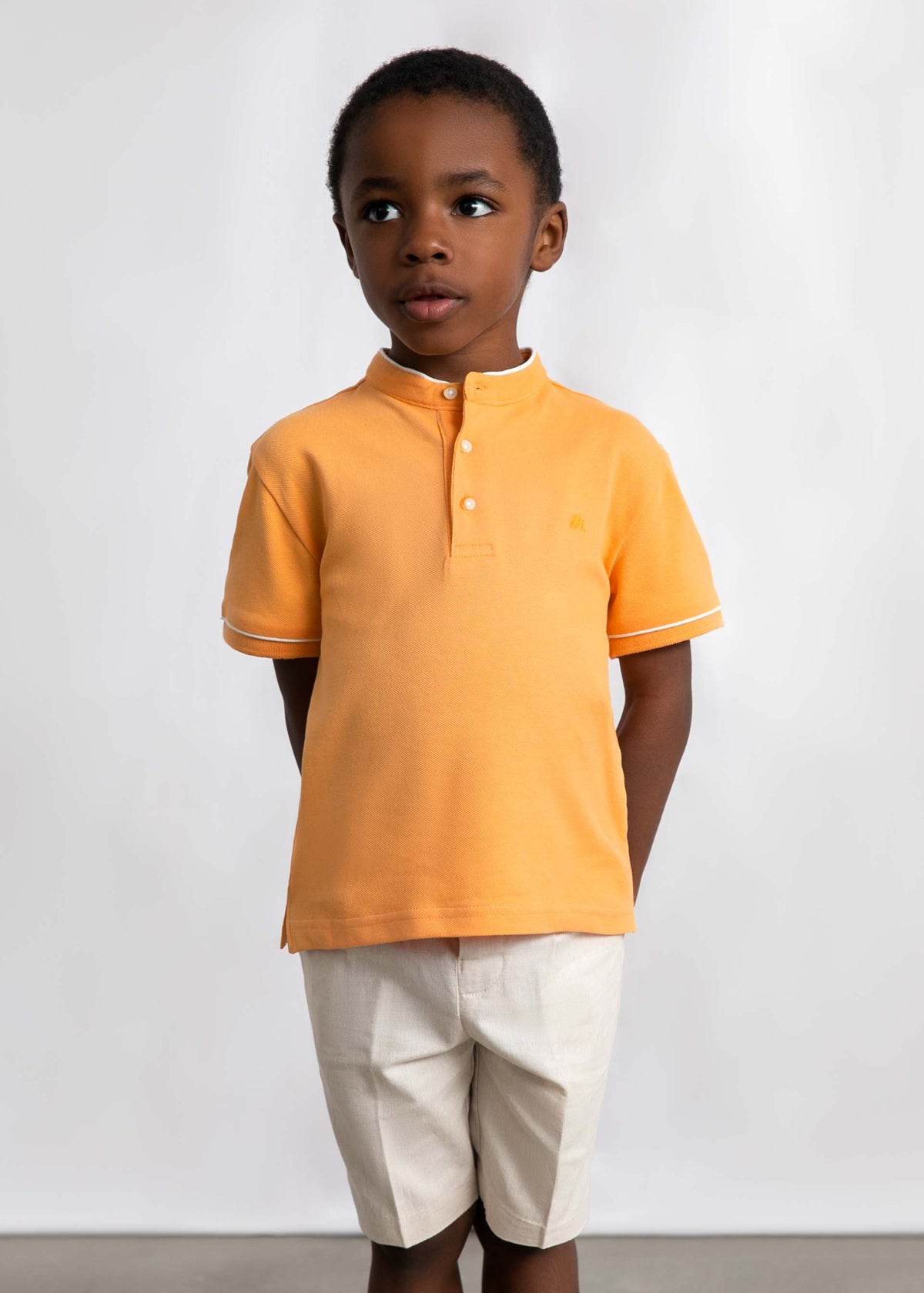 Linen Bermuda shorts for boys