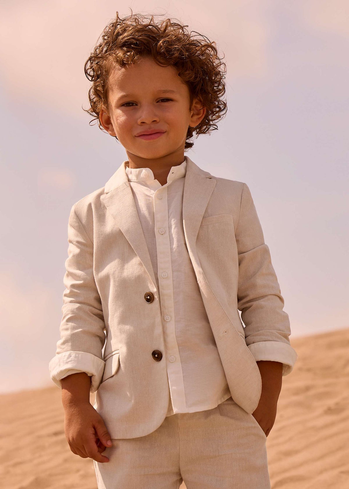 Linen jacket boy