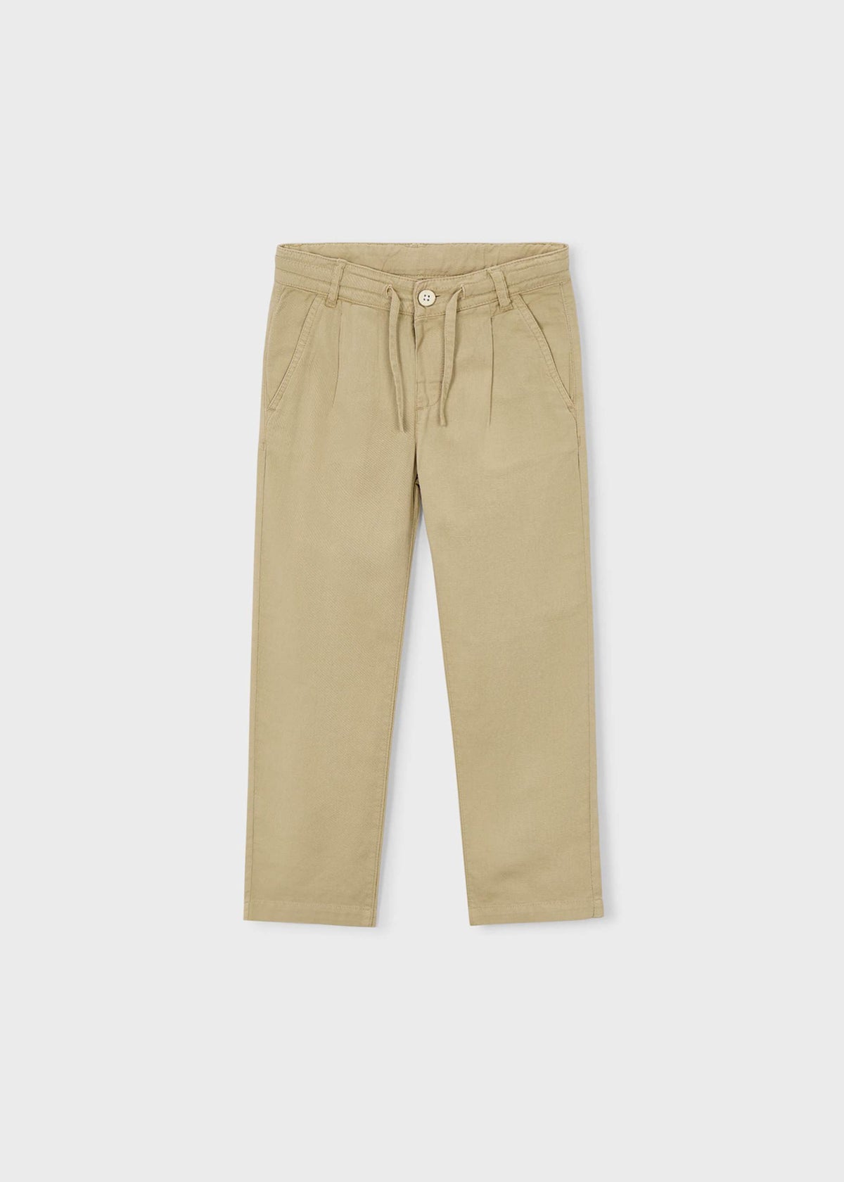 Locker geschnittene Leinenhose für Jungen