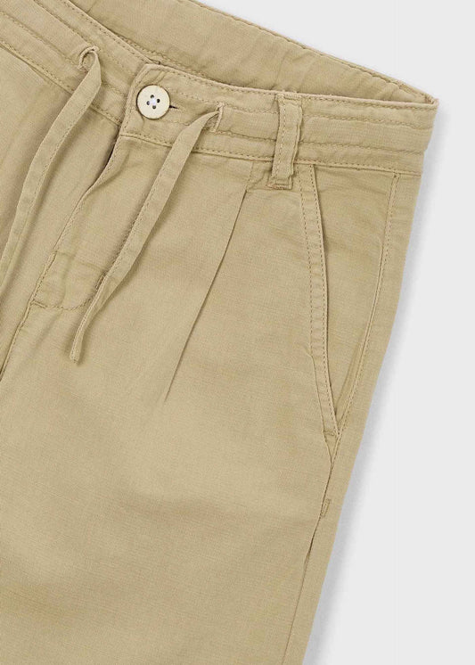 Locker geschnittene Leinenhose für Jungen