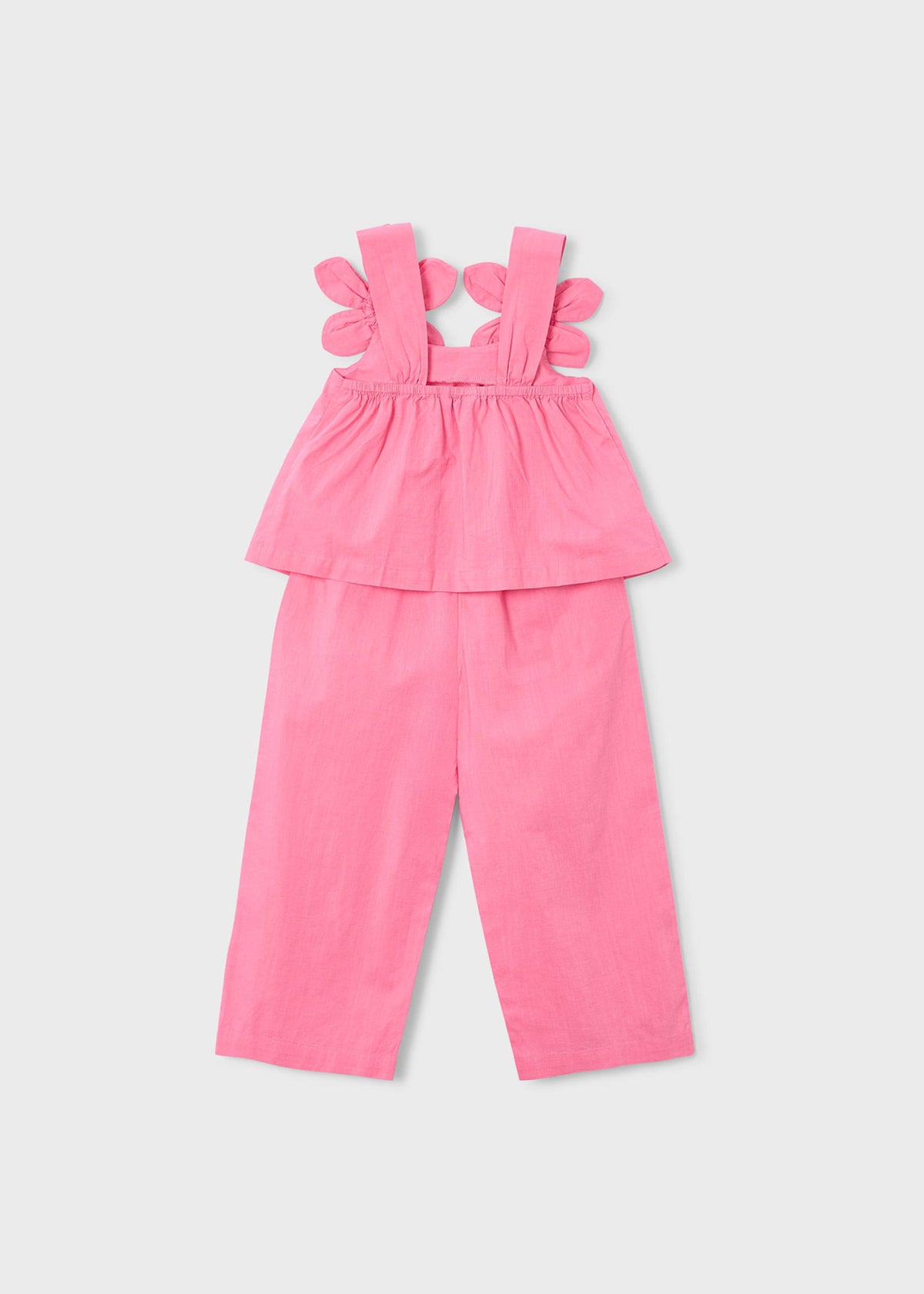 Set aus langer Hose und Blumenbluse für Mädchen